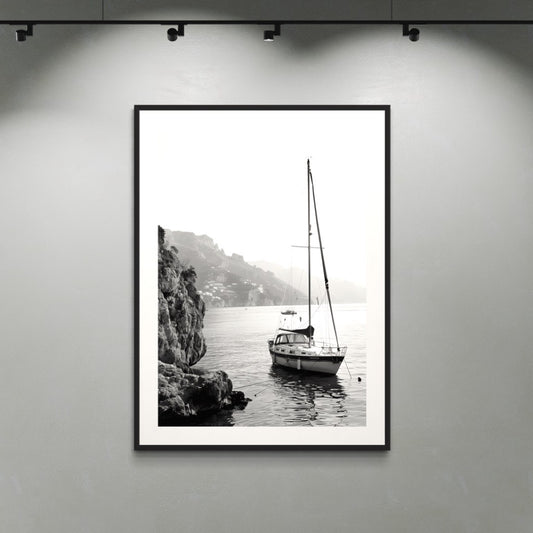 "MARINA GRANDE" 37"x47" Gallery Framed Print