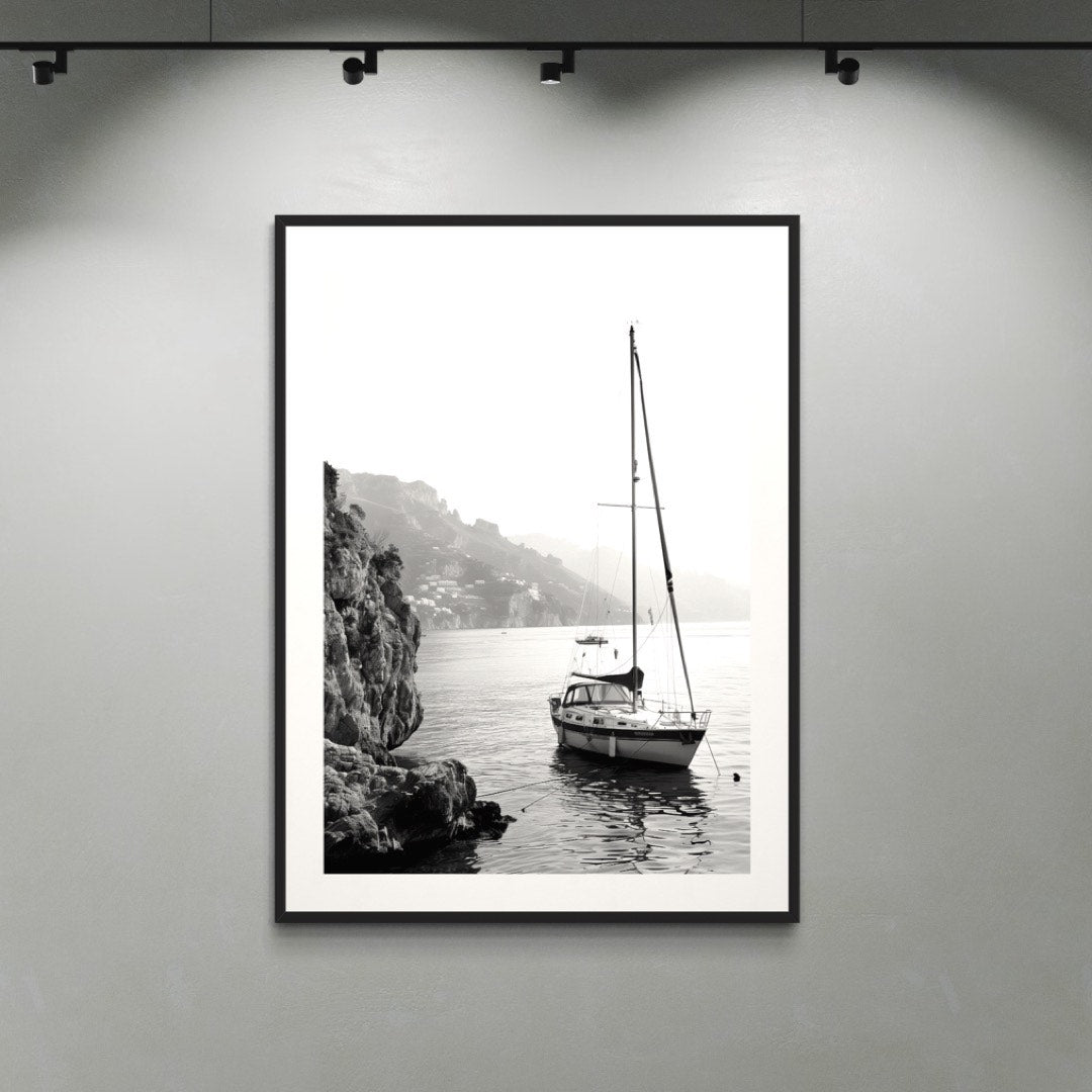 "MARINA GRANDE" 37"x47" Gallery Framed Print